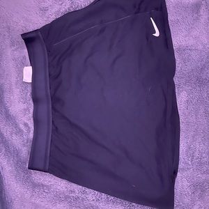 black nike tennis skirt
